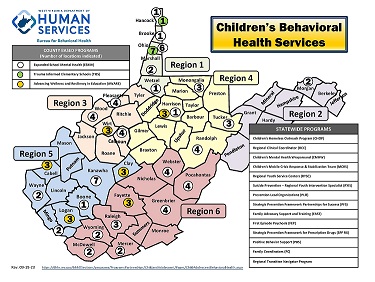 Children's Behavioral Health Services Map