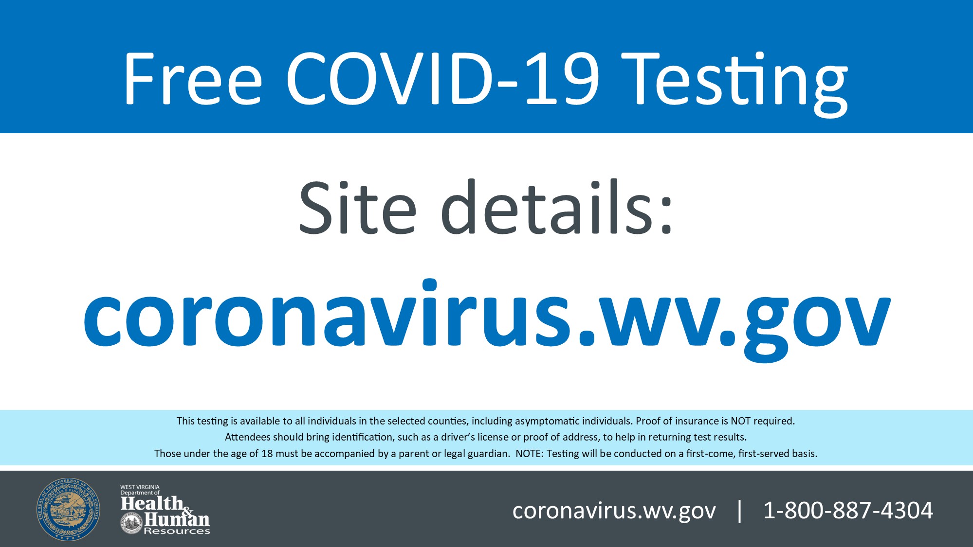 Free COVID-19 Testing